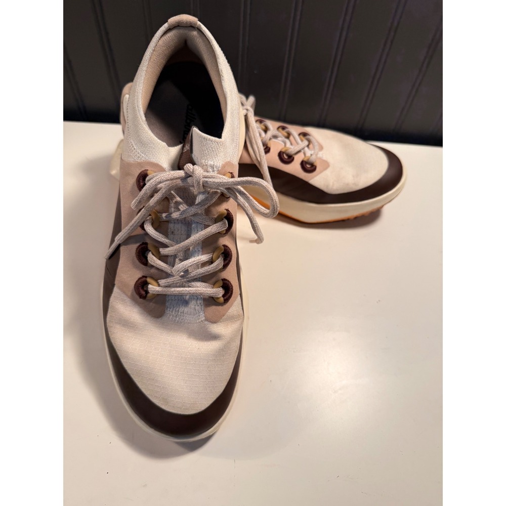 Allbirds Trail Runners SW Hazy Beige Brown Orange Sneakers Mens 9.5 Womens 11